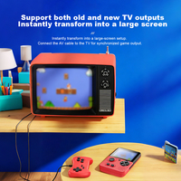 Topleo Jeux électroniques éducatifs pour enfants, console de jeu portable mini de poche, console de jeu vidéo portable