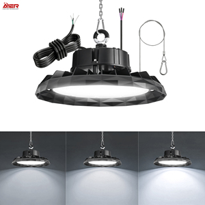 Lámpara LED UFO de Alta Potencia para Almacenes Industriales, Lámpara Colgante Comercial de 100w 150w 200w - Product Image 1