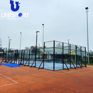 2024 Dubai Panoramique <span class=keywords><strong>Pader</strong></span> Sports Ground Offre Spéciale Outdoor Paddle Tennis Court Safe and Steel Material - Product Image 4