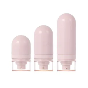空散装批发粉色15毫升30毫升50毫升化妆瓶塑料无气护肤霜瓶无气泵瓶