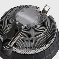 Refroidisseur de processeur en aluminium BAJEAL P3 avec LED colorées, roulement à billes, 3 broches, 120 mm, 45 CFM, 18 dBA, garantie de 12 mois, compatible Intel I3/i5, boîtier d'ordinateur, 2000 tr/min
