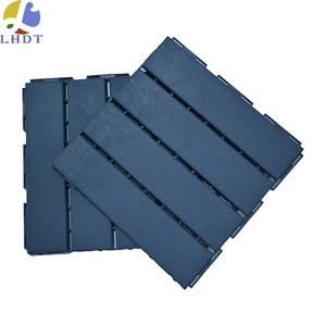 Piastrelle per esterni in plastica composita per Patio da giardino pavimenti fai da te pavimenti in piastrelle resistenti all'acqua in grigio - Product Image 3