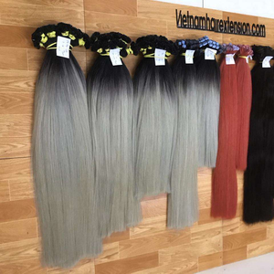 Extensiones de Cabello con Cinta Adhesiva de Doble Trama, Cabello Humano, Dos Tonos Ombre Rubio y Marrón, Precio de Fábrica Vietnamita para Importadores Globales - Product Image 4