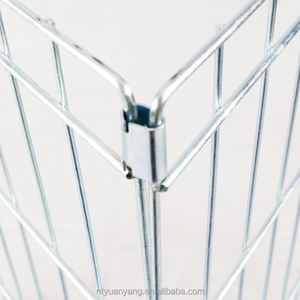 Köpek kafesi fabrika toptan dayanıklı Metal galvanizli köpek kulübesi egzersiz <span class=keywords><strong>Run</strong></span> çit büyük uzay tel oyun parkı çoklu boyutlarda PET kafesleri - Product Image 5