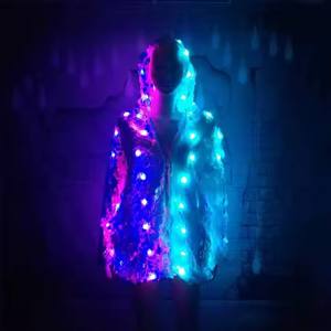 Costume lumineux à LED avec télécommande pour <span class=keywords><strong>discothèque</strong></span>, festivals de musique électronique, décorations créatives pour spectacles. - Product Image 5