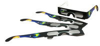 2023 US Solar Eclipse Lunettes NASA Approuvé Papier Solar Eclipse Viewer Personnalisé Usine En Gros