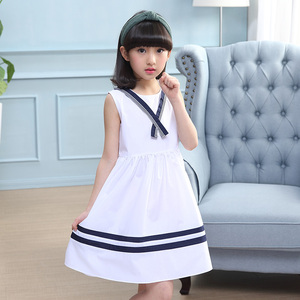 Robes en coton pour petites filles, design tendance, pour filles de 7 ans - Product Image 4