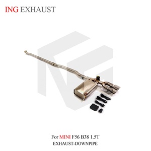 Sistema de Escape de Acero Inoxidable de Alta Calidad ING, Valvetronic Catback de Instalación Directa para <span class=keywords><strong>MINI</strong></span> F56 B38 1.5T, Piezas de Alto Rendimiento - Product Image 3