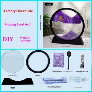 Kit de Material para <span class=keywords><strong>Pintura</strong></span> de Arenas Movedizas, Decoración del Hogar Estilo Chino Hecha a Mano, Vidrio Ordinario Ecológico para Sala de Estar - Product Image 3