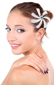 Pinces à Cheveux <span class=keywords><strong>Fleur</strong></span> de Plumeria en Mousse Blanche <span class=keywords><strong>Hawaïenne</strong></span> pour Mariée, Mariage, Fête ou Plage, Accessoire Cheveux - Product Image 3