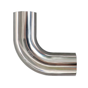 1.88 "<span class=keywords><strong>coude</strong></span> de tuyau d'échappement en acier inoxydable à 90 degrés pour <span class=keywords><strong>tube</strong></span> d'échappement de voiture modifié - Product Image 2
