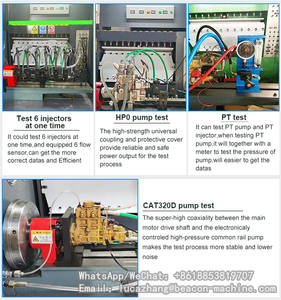 Bancada de Teste de Injetores de Combustível Beacon Machine, Bancada de Teste HEUI, Suporte para Testador EUI EUP e Cambox CR919, Software <span class=keywords><strong>Beijing</strong></span> Common Rail - Product Image 6