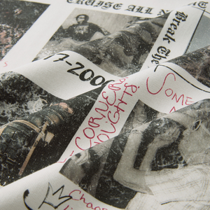 Camiseta Corta Oversize Personalizada para Hombre, Corte Cuadrado, 230 g/m², 100% Algodón, con Efecto Desgastado e Impresión Digital, Diseño Exclusivo, Venta al por Mayor - Product Image 3