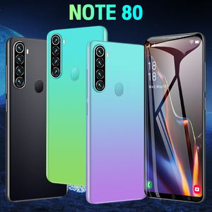 Nhà Máy Giá Rẻ Note80 / D76 Điện Thoại Thông Minh 16G + 512G 6.0 Inch Màn Hình Điện Thoại Di Động Nhận Dạng Khuôn Mặt Android 13G Điện Thoại Di Động - Product Image 2