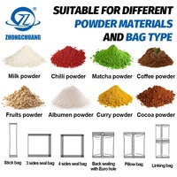 Machine d'emballage de sachets oreillers préformés pour suppléments protéinés de 0,5 kg et 1 kg, solution de fabrication et de scellage de pochettes