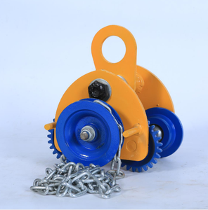 Carro de engranaje manual de 1TX3M, con certificado CE, cadena de elevación, bloque de grúa, cabestrillo de elevación - Product Image 4