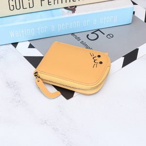 Ladies Creative Organ Multi-card Slots Card Holder Genuine Leather <b>Cute</b> Cat Coin <b>Purse</b> Classic Zipper Wallet for Women - Product Image 4