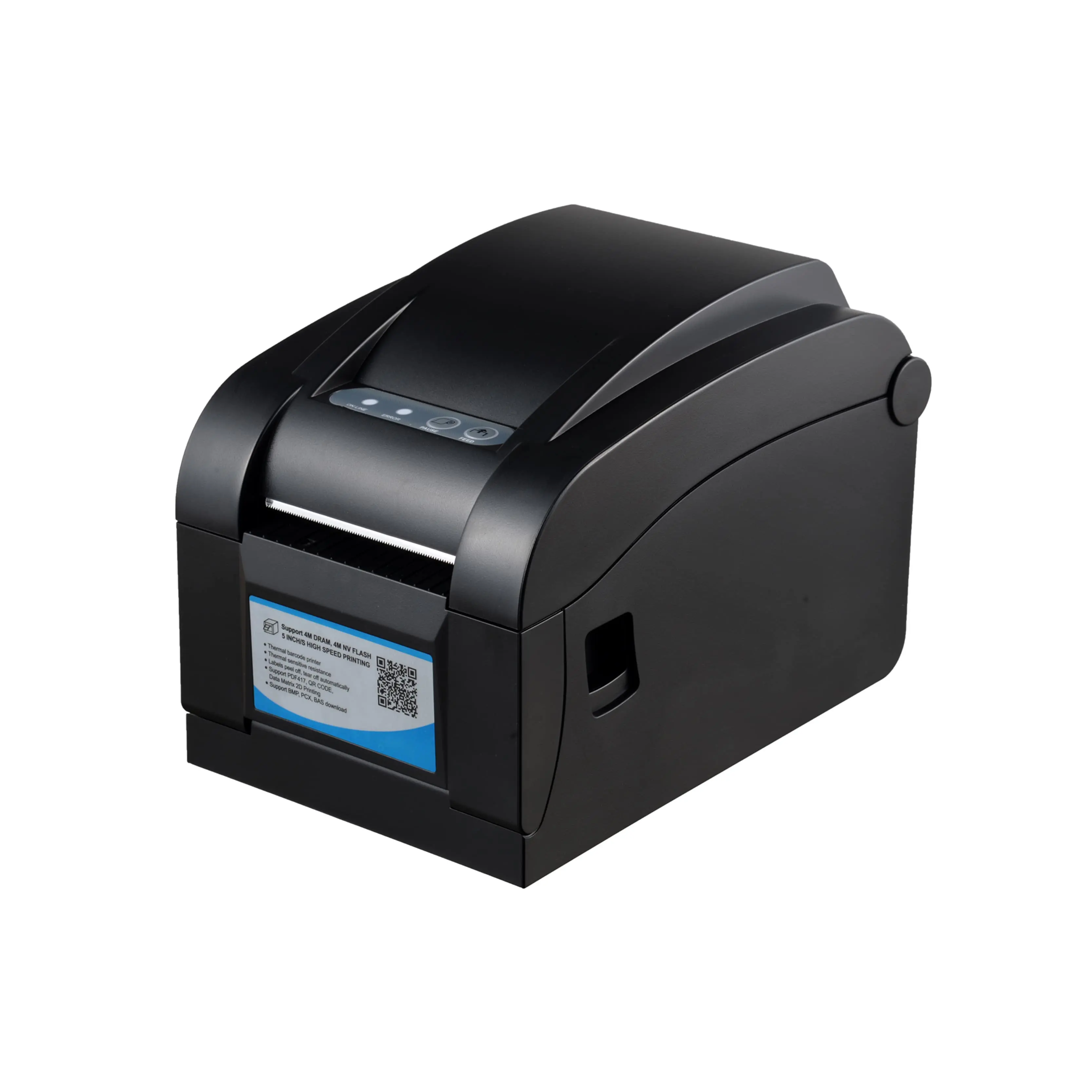 CSN-350B 16-80Mm Papier Breedte Barcode Sticker Printer Cashino Label Maker Printer