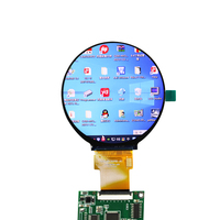 Kleiner 2,1 Zoll 480*480 IPS LCD-Bildschirm 40-Pin Rundes TFT LCD-Anzeigemodul Displaypanel mit HDMI