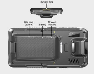 Terminale palmare robusto CENAVA Win10 Ip67 pda industriale portatile impermeabile con Scanner di codici a barre NFC - Product Image 4