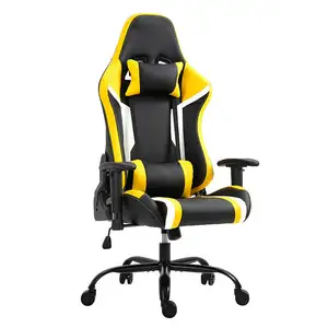 Racing Computer Yellow Custom Office Massage Cheap Bureau Gamer Cadeira Gaming Chair