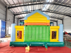 <span class=keywords><strong>Château</strong></span> gonflable commercial en PVC <span class=keywords><strong>LA</strong></span> JUNGLE avec toboggan, <span class=keywords><strong>château</strong></span> gonflable pour enfants pour événements en plein air, location pour fêtes - Product Image 4