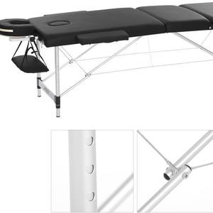 Lit de massage pliable portable en alliage d'aluminium AT018 pour salon de beauté, vente en gros, lit de massage pour salon de thérapie - Product Image 5