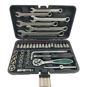 Xiaofei 42 Piece Ratchet Wrench Set 1/2 In Chrome Vanadium Steel Tool Case For Machine Repair - Product Image 1