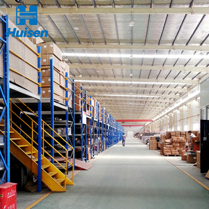 פלדה גבוהה בצפיפות גבוהה מרזאנין רצפה מערכת מתלה לופט מחסן מזרן מדפים - Product Image 3