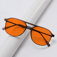 Kacamata Anti Blue Light Sunray TR90 Bingkai Optik Persegi Full-Rim Pesanan Grosir Distributor Ritel Sampel Label Pribadi Kacamata Outdoor