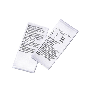 <strong>Custom</strong> Luxury Satin Clothing <strong>Label</strong> Clothing <strong>Labels</strong> <strong>Printed</strong> Tags <strong>Labels</strong> - Product Image 1