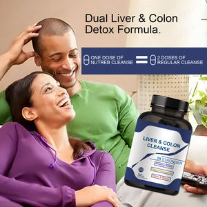 NOUVEAU Cpasules de nettoyage du foie et du côlon Supplément à base de plantes pour la digestion <span class=keywords><strong>Detox</strong></span> & Repair Foie Colon 90 Cpasules pour adulte - Product Image 4