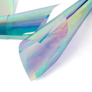 Illusione Laser arcobaleno colorato ggradiente vetro dicroico adesivi
