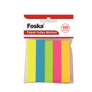 Foska – 500 étiquettes adhésives colorées et résistantes pour l'organisation, la mise en évidence et la classification des documents au bureau et à l'école - Product Image 1