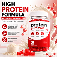 Gomitas de Proteína con Alto Contenido de Proteína, 20 g de Proteína de Suero |   Marca Privada para Vendedores de Fitness en Amazon y TikTok