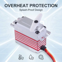 Servo Sin Escobillas de Alto Torque KST_BLS815 de 20 kg, 8.4 V, Actuador de Aleación de Aluminio para Brazos Robóticos Industriales y Automatización de Trabajo Pesado