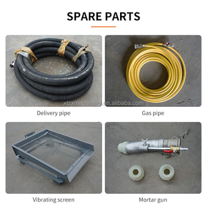 Multifunktionale Zementmörtel-Spritzmaschine Elektrisch/Diesel Mini-Stuckpumpe Zement-Sand-Mörtel-Spritzgerät - Product Image 2