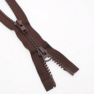 <span class=keywords><strong>Fermeture</strong></span> <span class=keywords><strong>éclair</strong></span> <span class=keywords><strong>double</strong></span> coulisseurs grande taille n° 10, ouverte, bidirectionnelle, en plastique, pour vêtements, personnalisable - Product Image 2