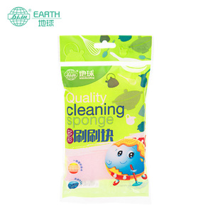 Earth Brand Dishwashing Sponge Pad Rectangle High Density Durable Kitchen Cleaning Non Deforming Grease Remover - Product Image 2
