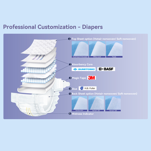 Pañales Orgánicos Coreanos para Bebés Recién Nacidos, Pañales al por Mayor, Tipo Pampers, Todos los Tamaños - Product Image 4