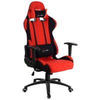 Fauteuil de gaming moderne Racing Lift avec dossier réglable, appui-tête amovible, coussin lombaire, structure en acier et revêtement en cuir PU