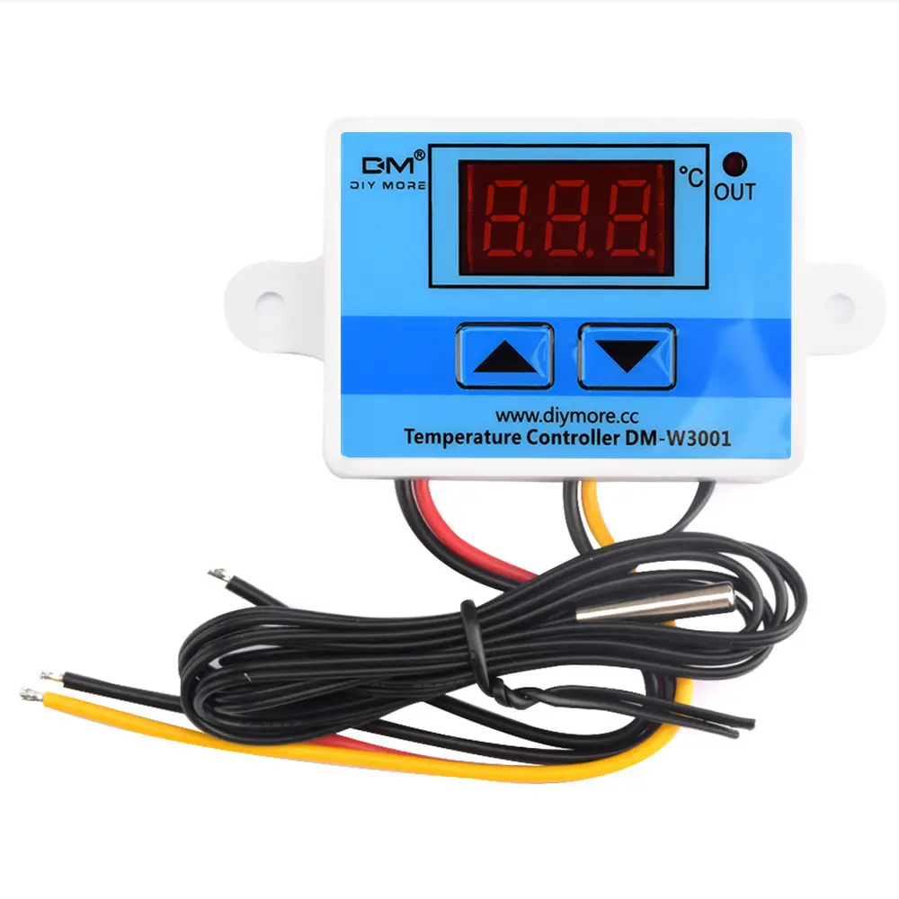 W3001 110V 220V 12V 24V Digital Regolatore di Temperatura del Termostato Termoregolatore Acquario Incubatrice Riscaldatore di Acqua Temp Regolatore