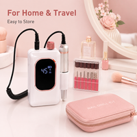 Vente en gros d'autres fournitures pour ongles : Ponceuse à ongles portable avec clip ceinture, OEM ODM pour salon, dépose de vernis gel, manucure et pédicure