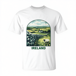 Camiseta irlandesa con diseño de trébol verde del Día de San Patricio, Isla Esmeralda - Product Image 2