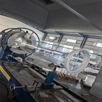 Tube en quartz transparent à grand diamètre résistant à la chaleur