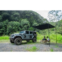 Boîte de rangement multifonctionnelle en aluminium Maiker Tacmolle Series avec table pliante pour accessoires Jeep Wrangler JL