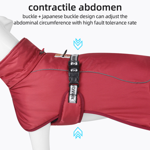 Abrigo para Perro <span class=keywords><strong>de</strong></span> Diseño Otoño-Invierno, Ropa para Mascotas <span class=keywords><strong>de</strong></span> Alta Gama con Estilo, Color Sólido, Venta al Por Mayor - Product Image 3