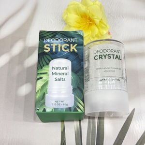 Déodorant en Cristal <span class=keywords><strong>Naturel</strong></span> en Gros OEM à Marque Privée, Bâton d'Alun de Potassium, Logo Personnalisé, Contrôle Efficace des Odeurs et de la <span class=keywords><strong>Transpiration</strong></span> des Aisselles 24H - Product Image 6