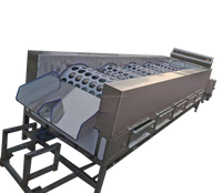 Machine de triage et de calibrage d'aliments, supérieure, pour noix, apple, agrumes, oignon, ail, vente chaude,