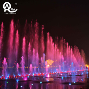 Water Crown Dry Fountain Interactive Ground Spray with <b>Motion</b> <b>Sensors</b> and <b>LED</b> <b>Lights</b> for Plazas, Malls, and Water Playgrounds - Product Image 2